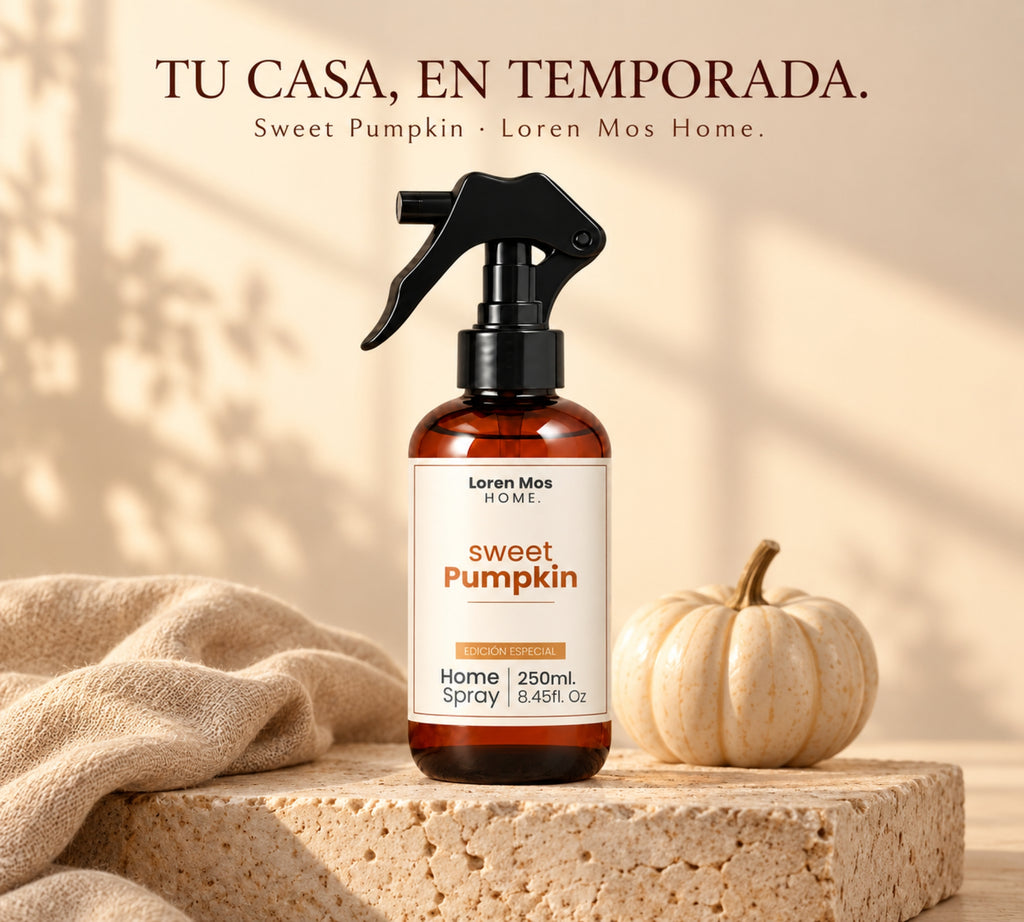 Aromatizante para Casa Sweet Pumpkin Edición Otoño 250 ml Loren Mos Home.