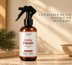 Loren Mos Home Holly Forest 250 ml, Aromatizante para Hogar en Spray, Aroma a Pino Navideño y Madera Dulce, Un Bosque Cálido en Casa, Edición Especial