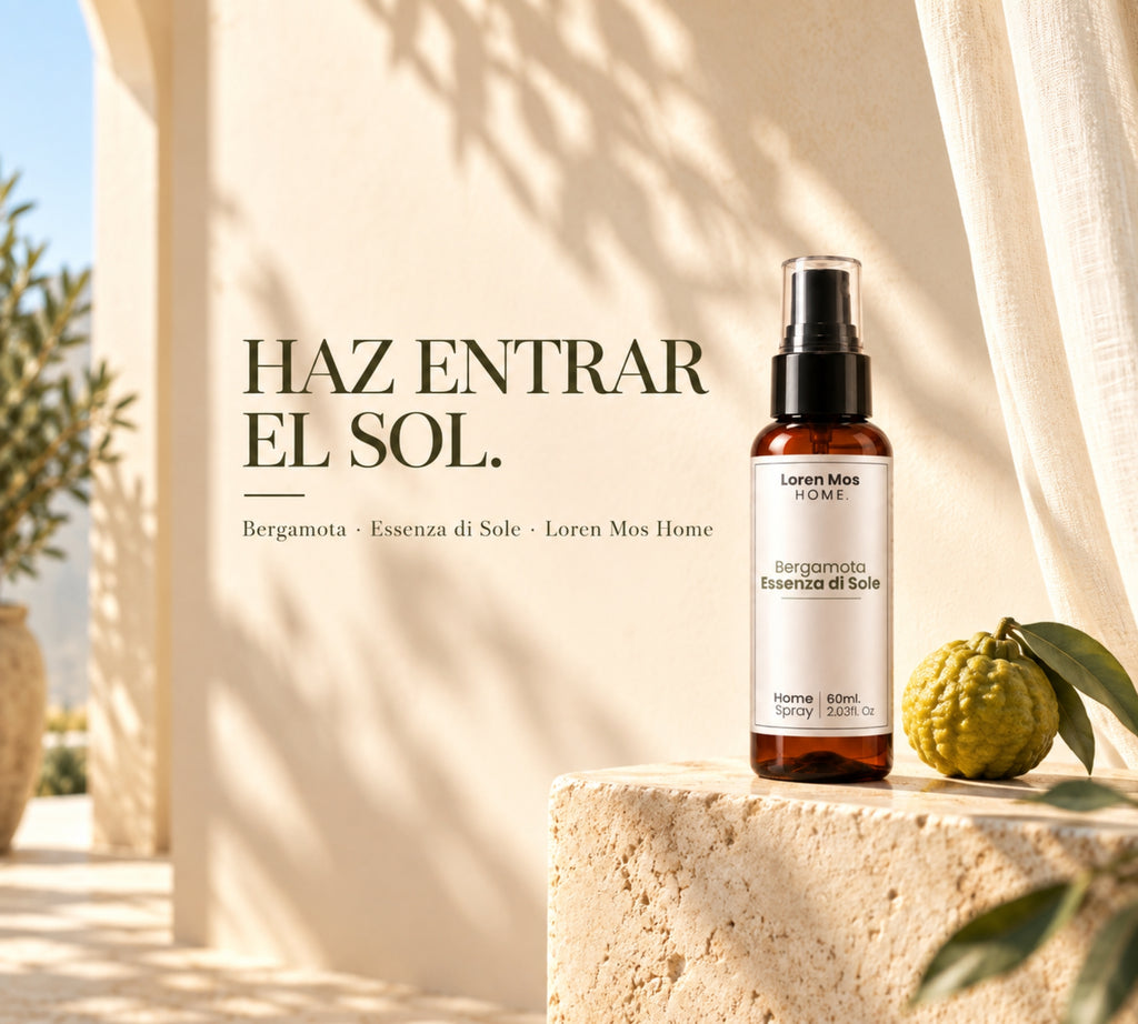 Aromatizante Bergamota Essenza Di Sole 60ml Loren Mos Home