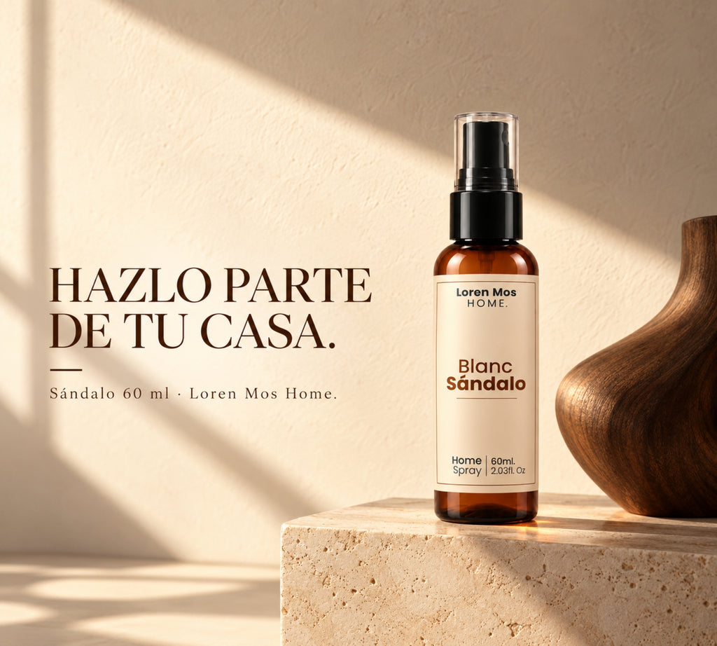 Aromatizante Ambiental 60ml Blanc Sándalo Loren Mos Home