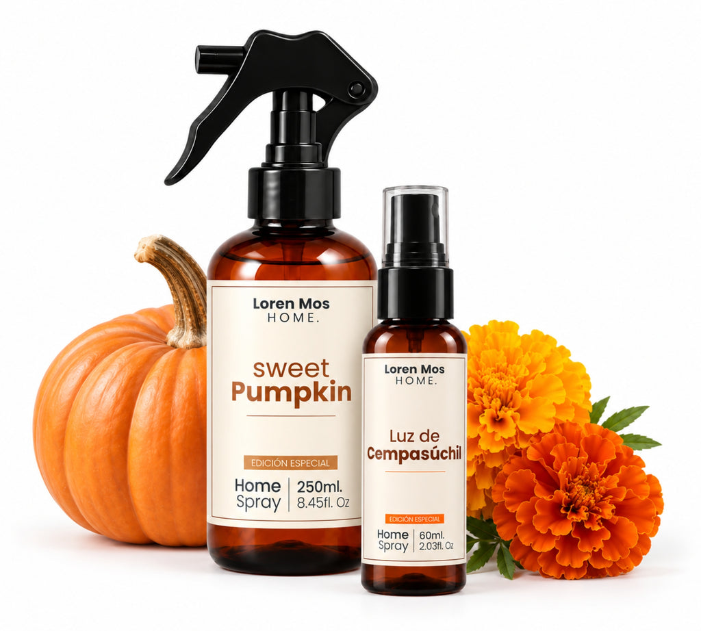 Kit Aromatizantes Sweet Pumpkin 250ml + Cempasúchil 60ml
