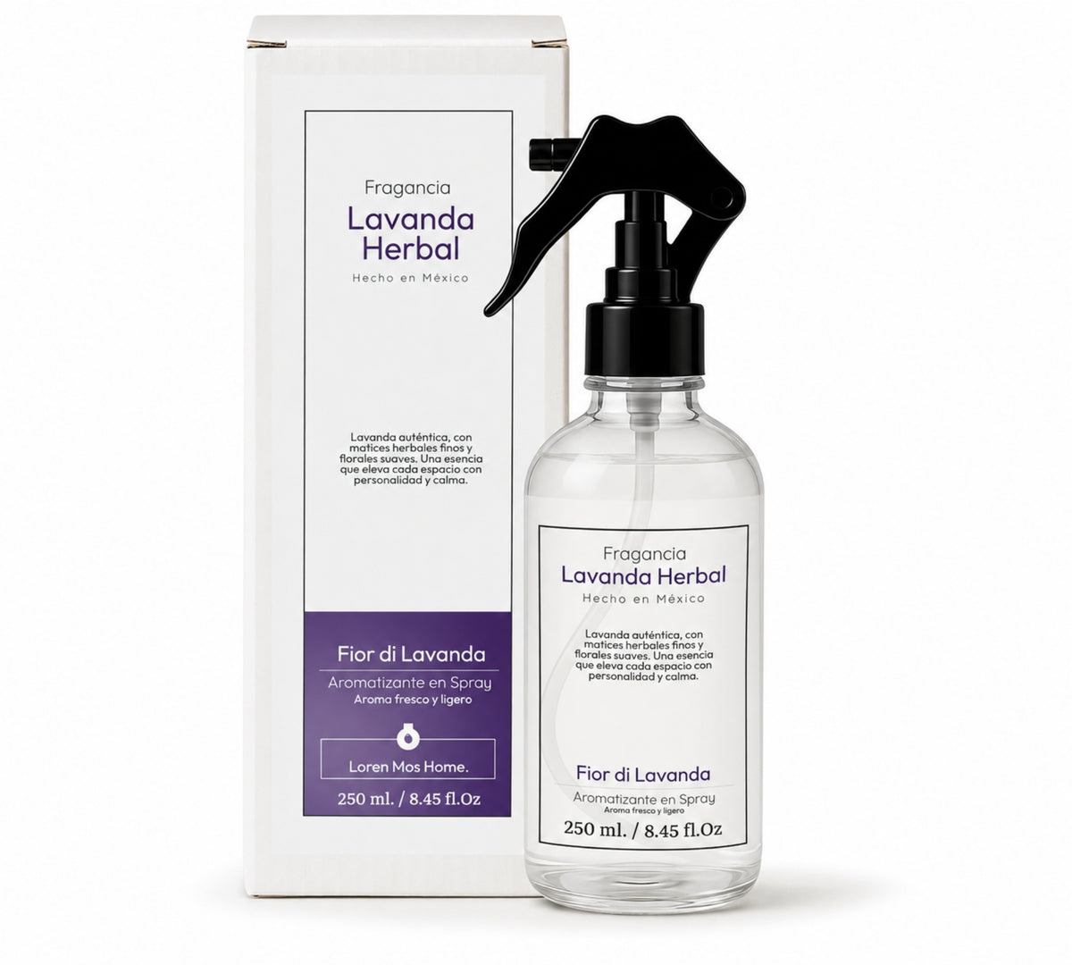 Aromatizante de Hogar en Spray: Lavanda Herbal