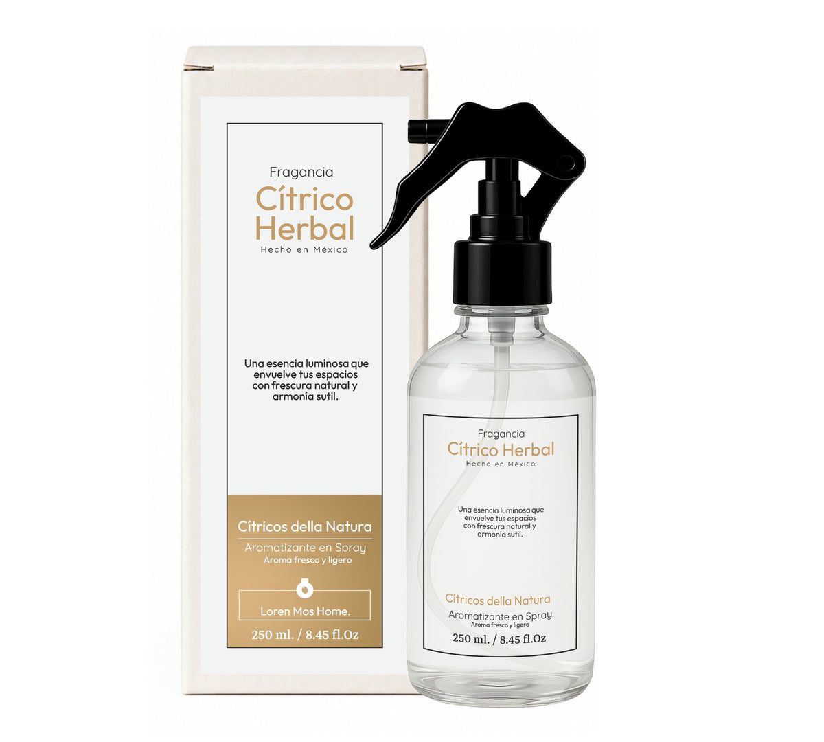 Aromatizante de Hogar en Spray: Cítrico Herbal Cítricos Della Natura 250ml.