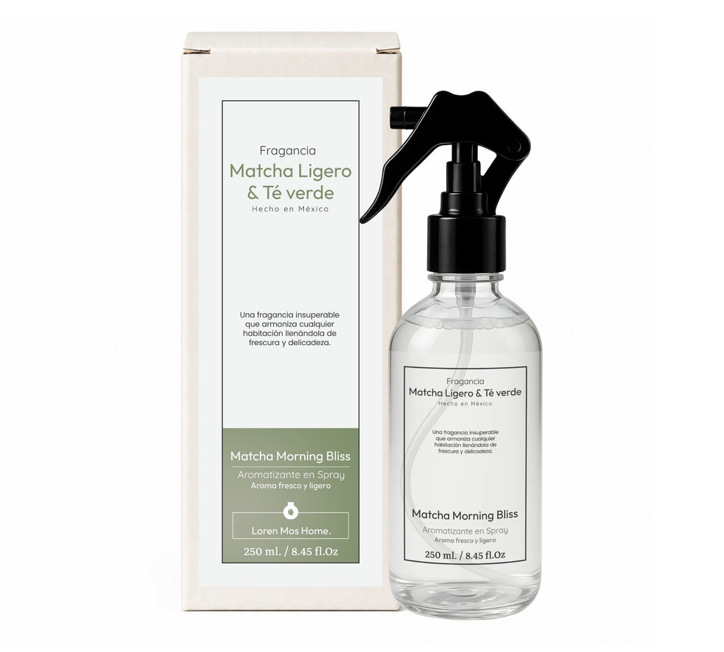 Aromatizante de Hogar en Spray: Matcha Ligero & Té Verde