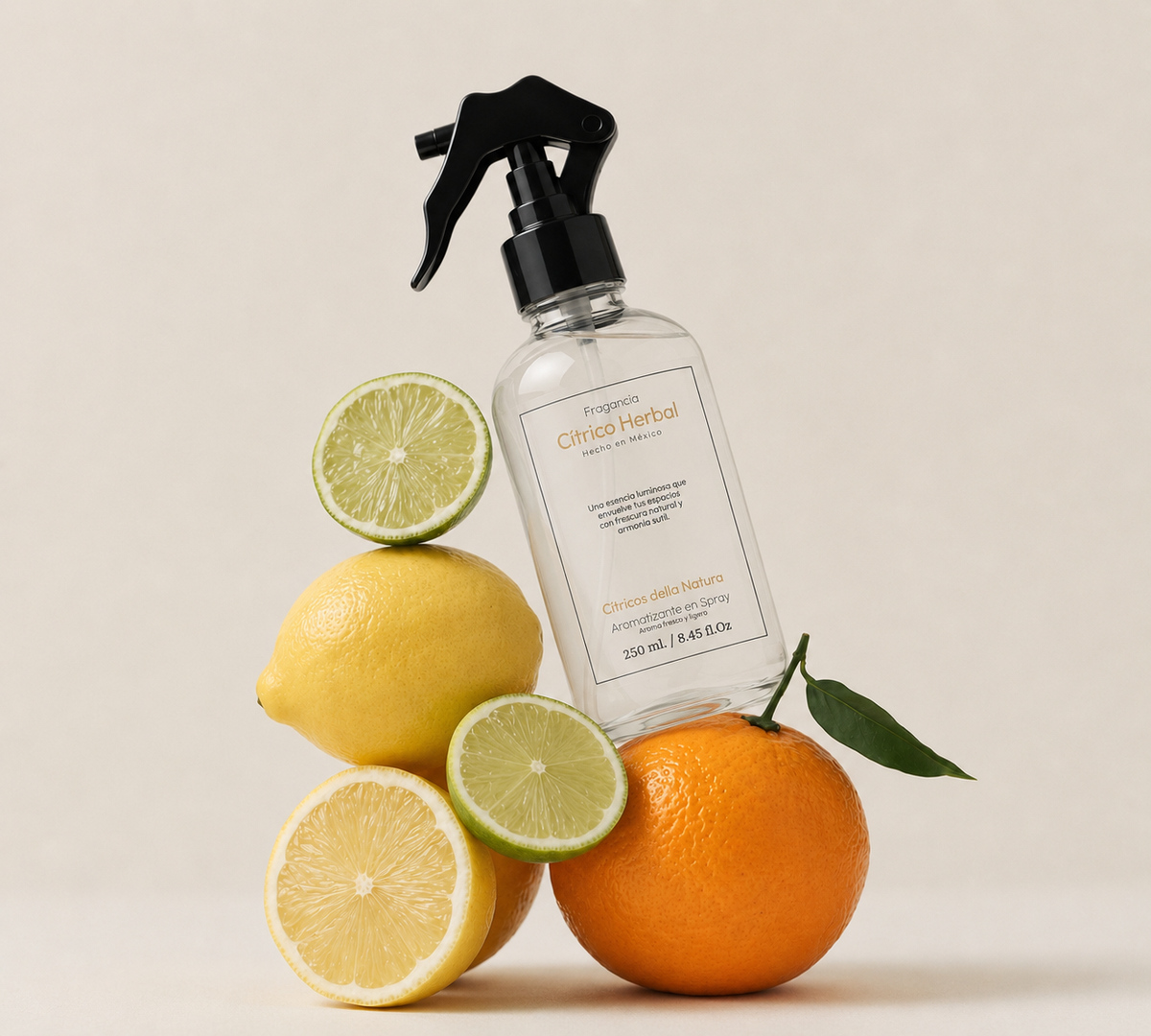 Aromatizante de Hogar en Spray: Cítrico Herbal Cítricos Della Natura 250ml.