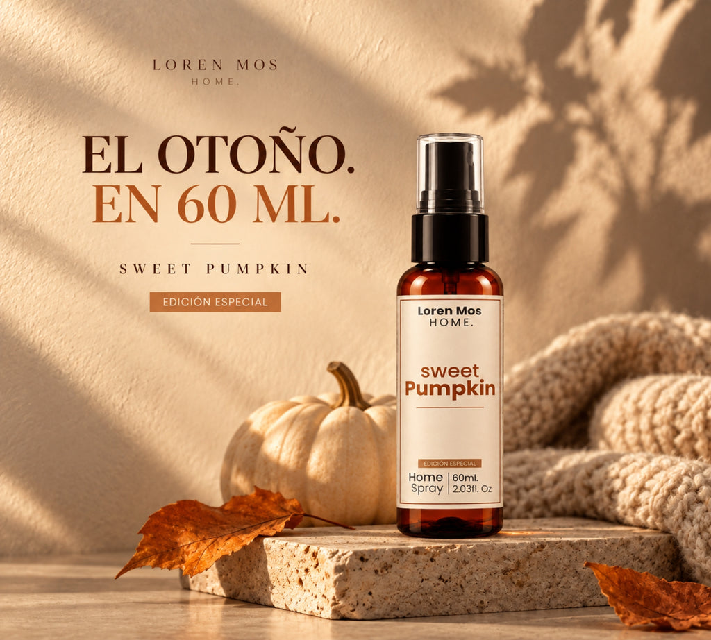 Aromatizante para Casa Sweet Pumpkin Calabaza Dulce 60 ml Edición Especial Otoño | Loren Mos Home