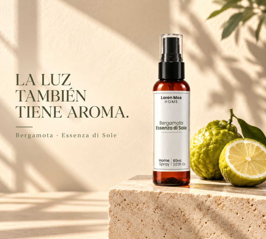 Aromatizante Bergamota Essenza Di Sole 60ml Loren Mos Home