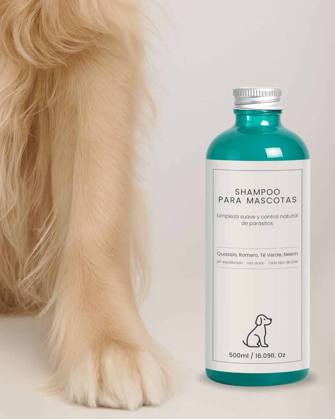 Shampoo para mascotas 500ml