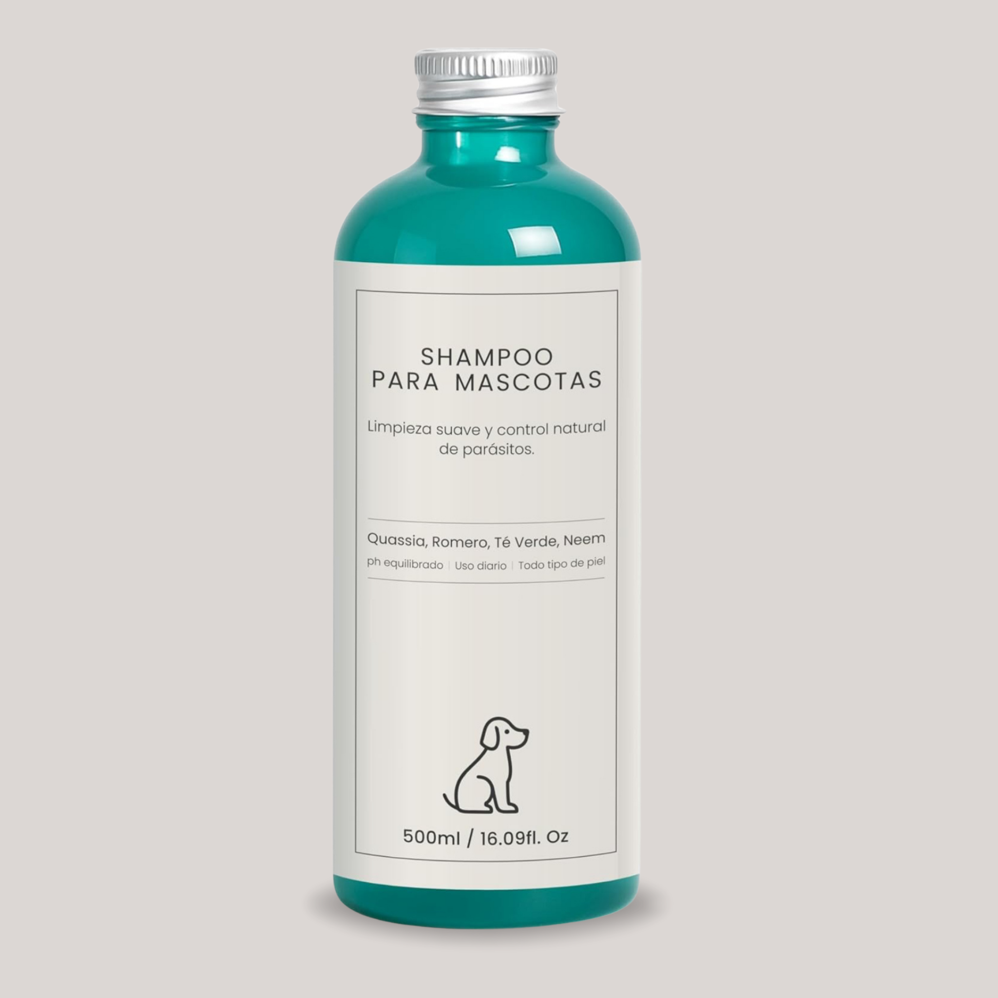 Shampoo para mascotas 500ml