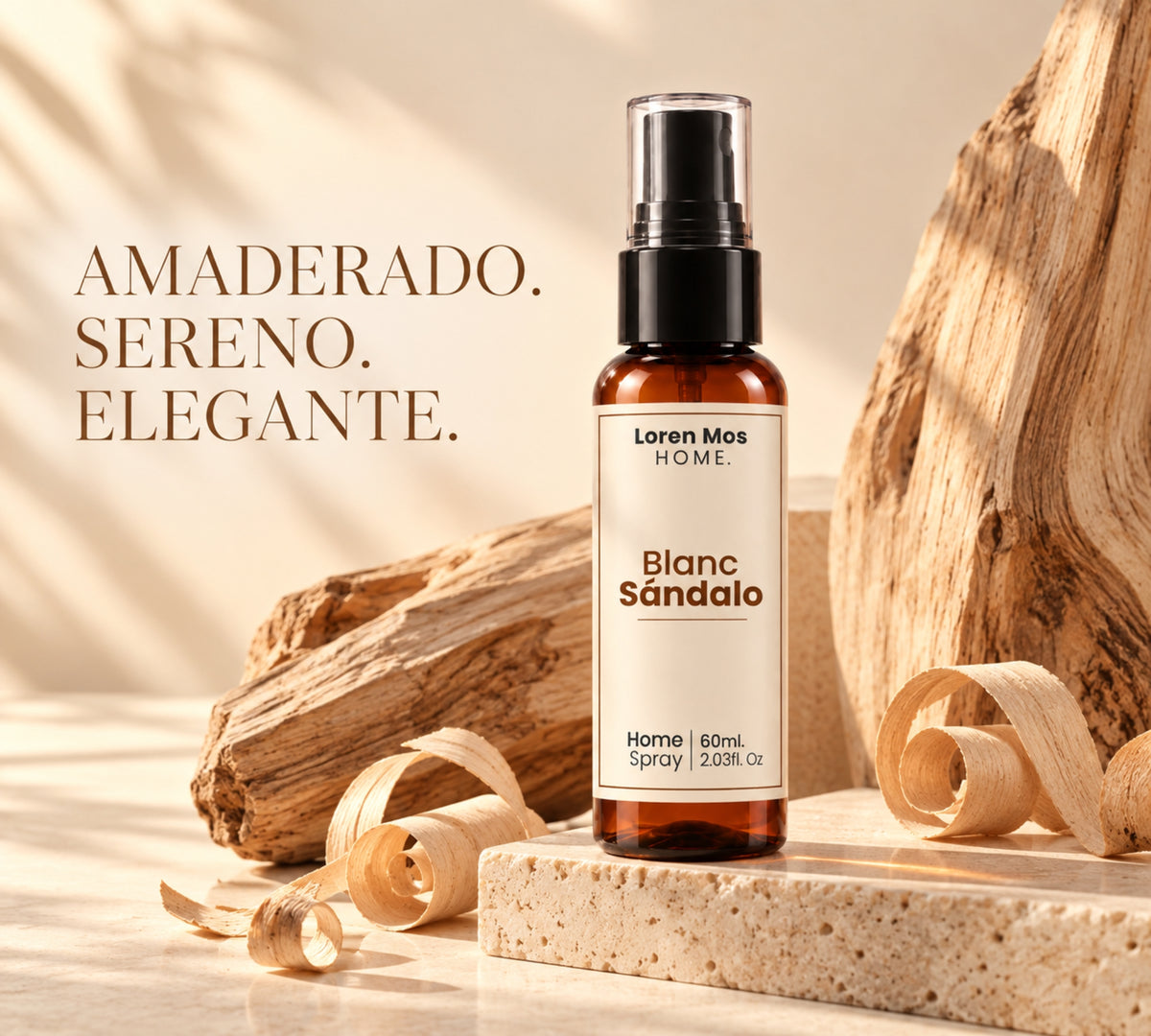 Kit Aromatizante Sweet Pumpkin + Sándalo 60ml Loren Mos Home