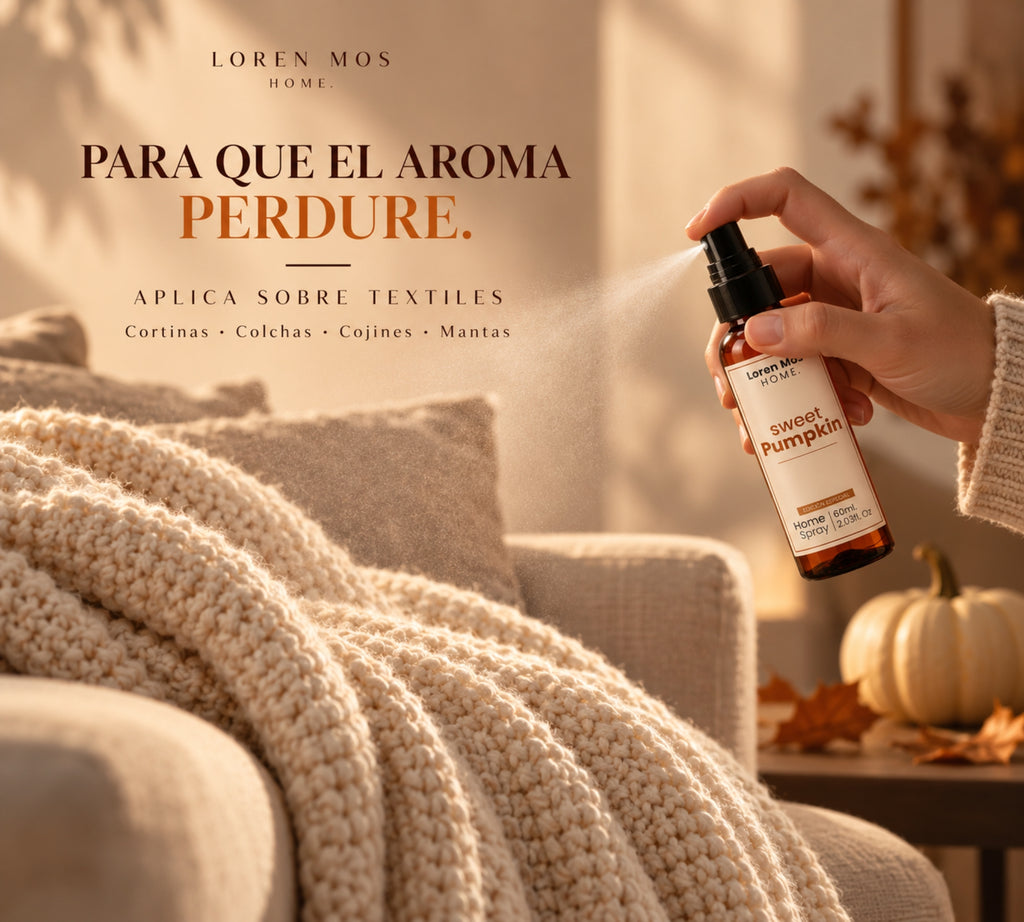 Aromatizante para Casa Sweet Pumpkin Calabaza Dulce 60 ml Edición Especial Otoño | Loren Mos Home