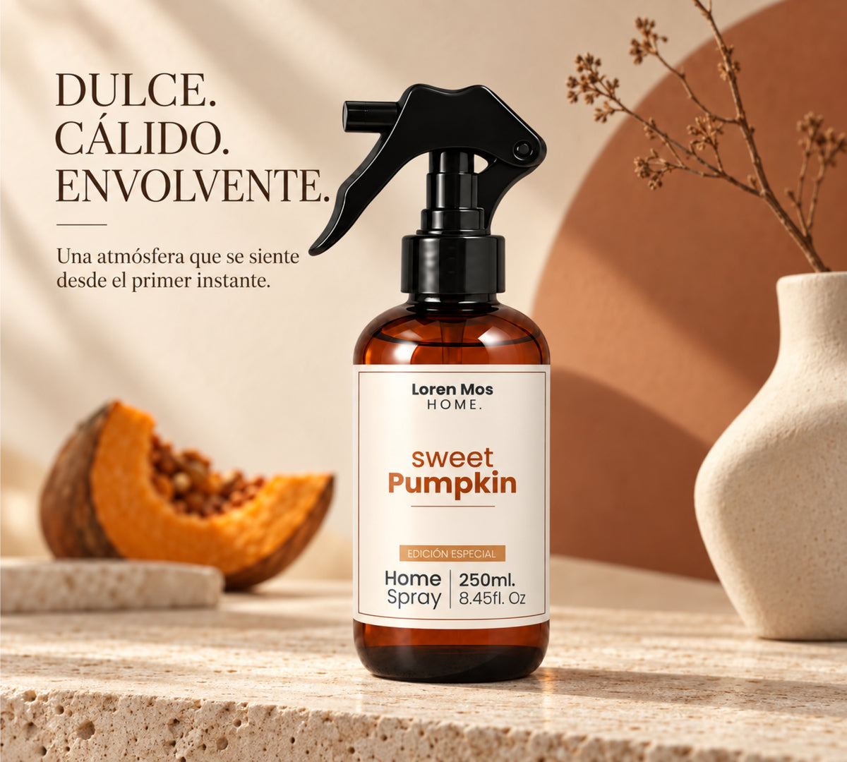 Aromatizante para Casa Sweet Pumpkin Edición Otoño 250 ml Loren Mos Home.