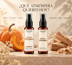 Kit Aromatizante Sweet Pumpkin + Sándalo 60ml Loren Mos Home