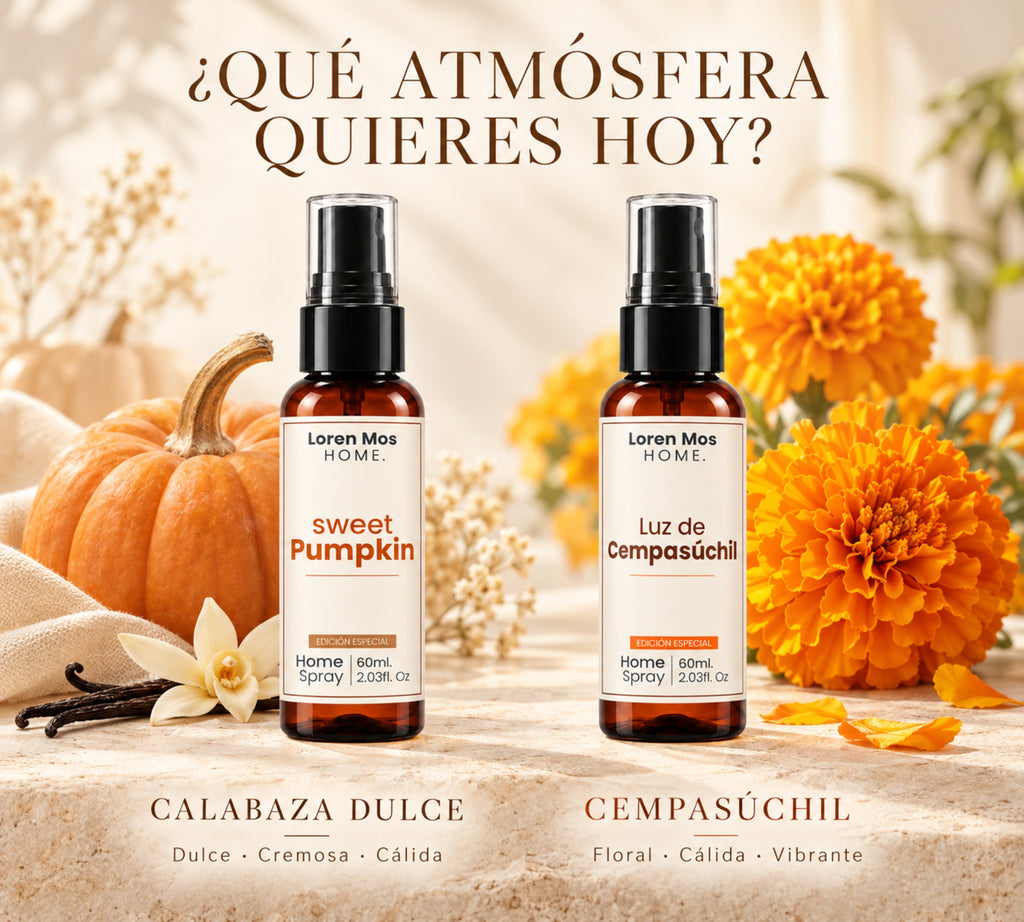 Kit Aromatizantes Pumpkin 60ml Y Cempasúchil 60 ml