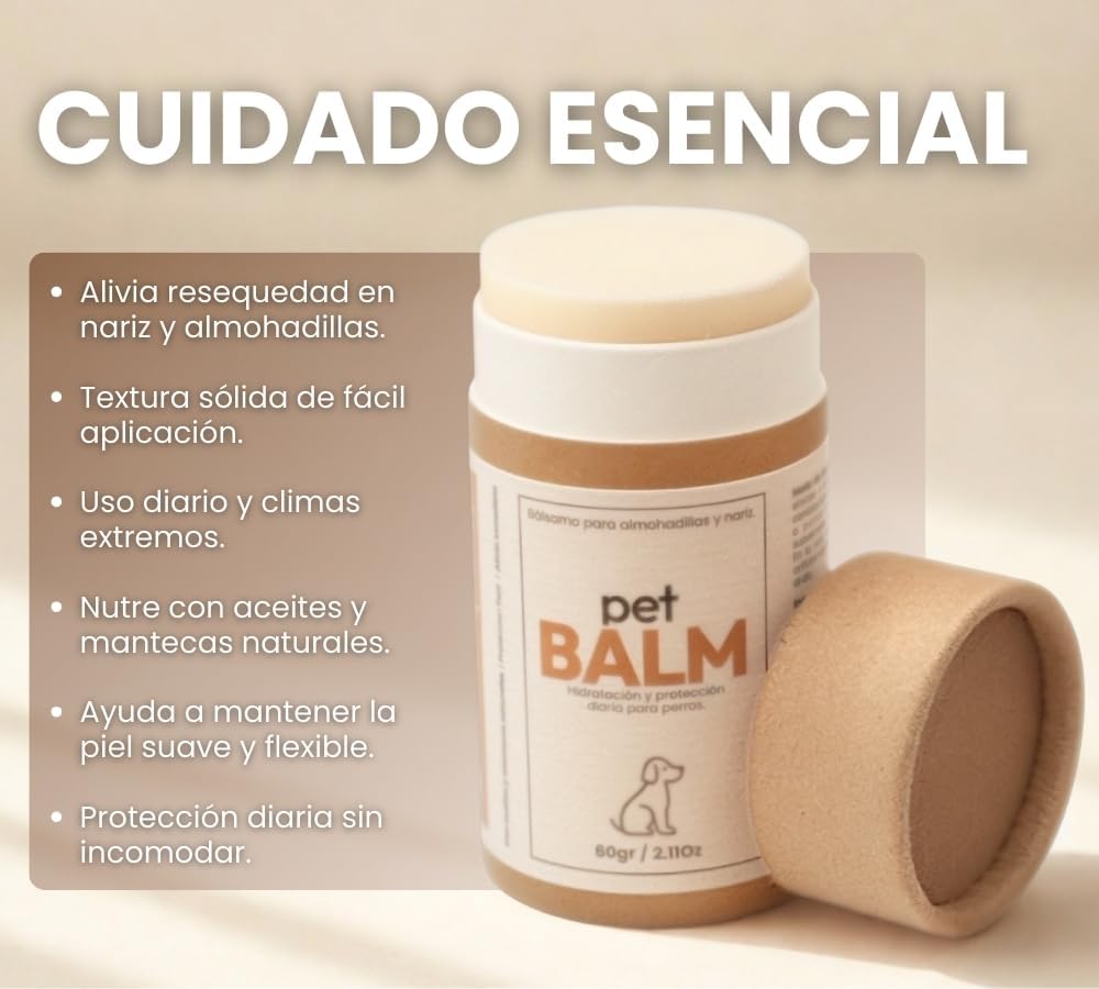 Pet Balm 60gr. — Hidratación simple para quienes más quieres