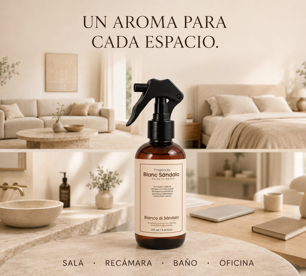 Aromatizante de Hogar en Spray: Blanc Sándalo