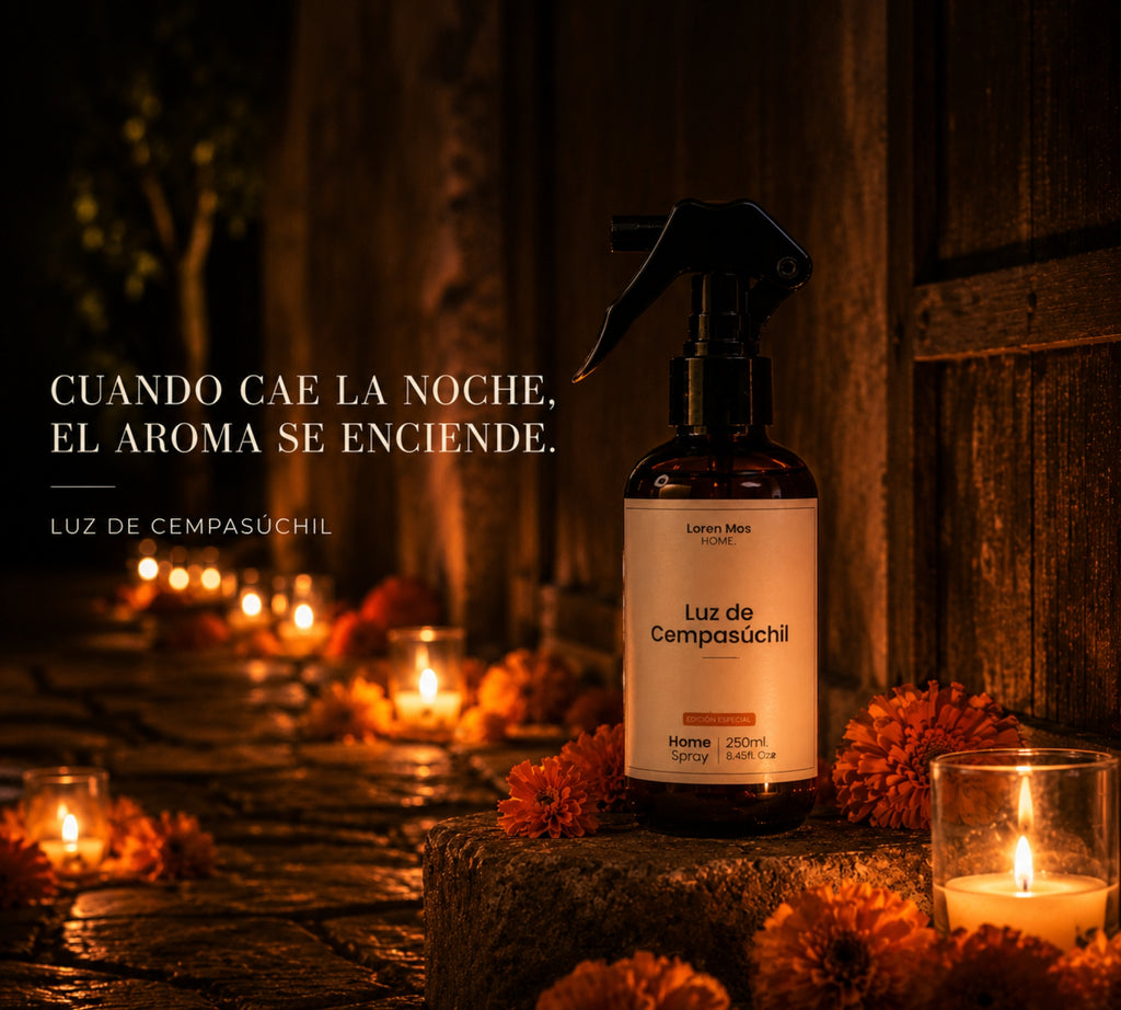 Aromatizante Luz de Cempasúchil Otoño 250ml Loren Mos Home