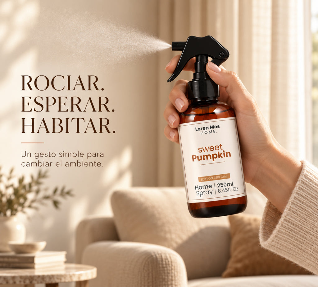 Aromatizante para Casa Sweet Pumpkin Edición Otoño 250 ml Loren Mos Home.
