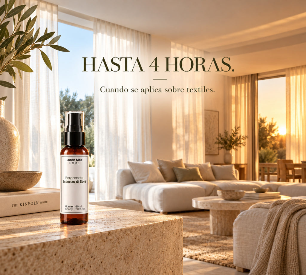 Aromatizante Bergamota Essenza Di Sole 60ml Loren Mos Home