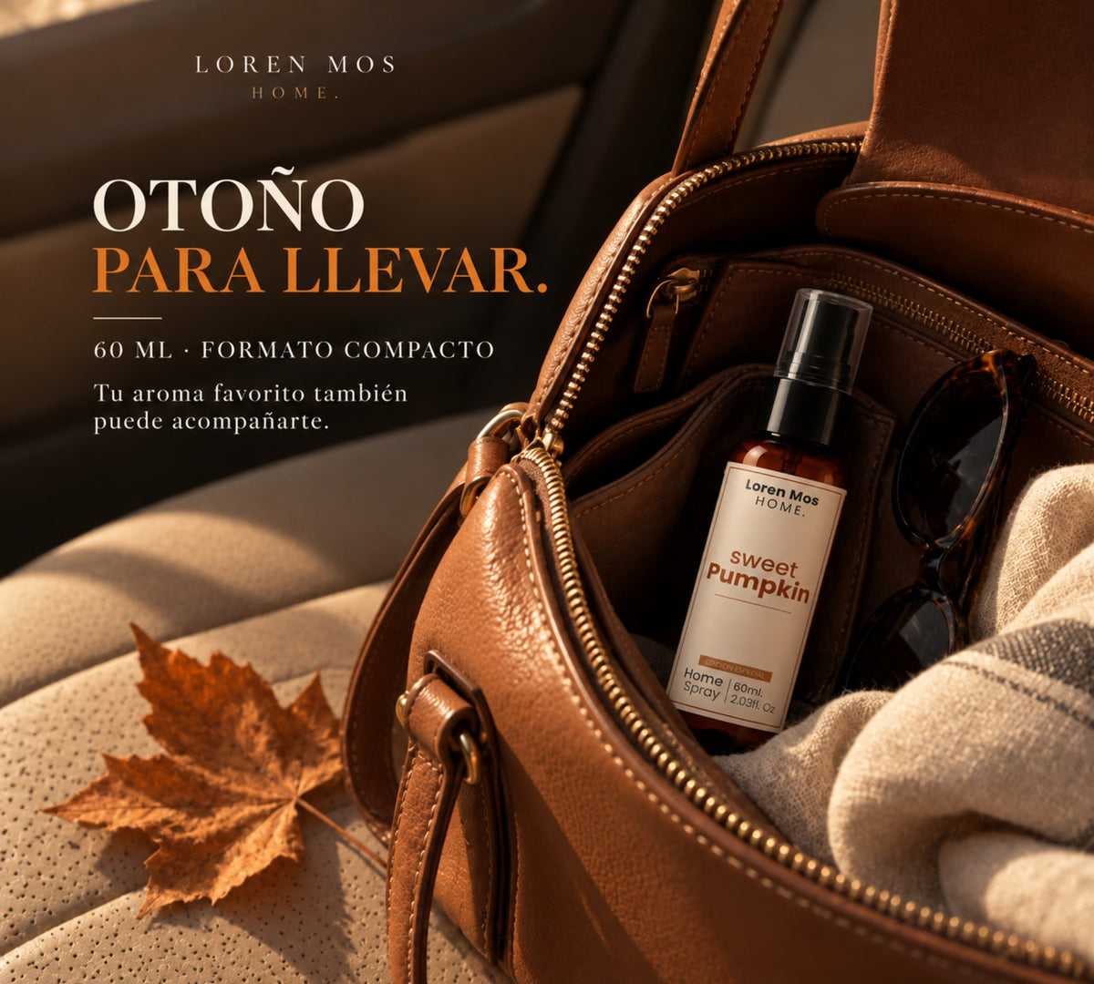 Aromatizante para Casa Sweet Pumpkin Calabaza Dulce 60 ml Edición Especial Otoño | Loren Mos Home