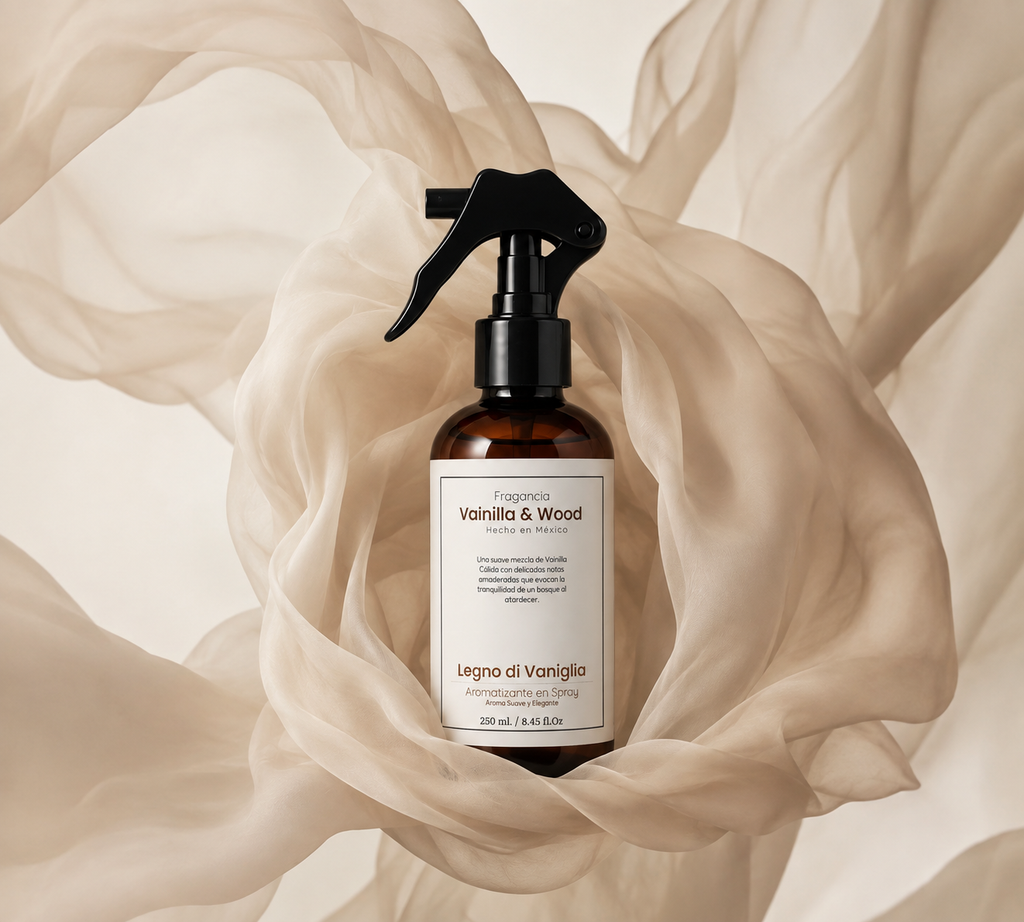 Aromatizante de Hogar en Spray: Vainilla & Wood
