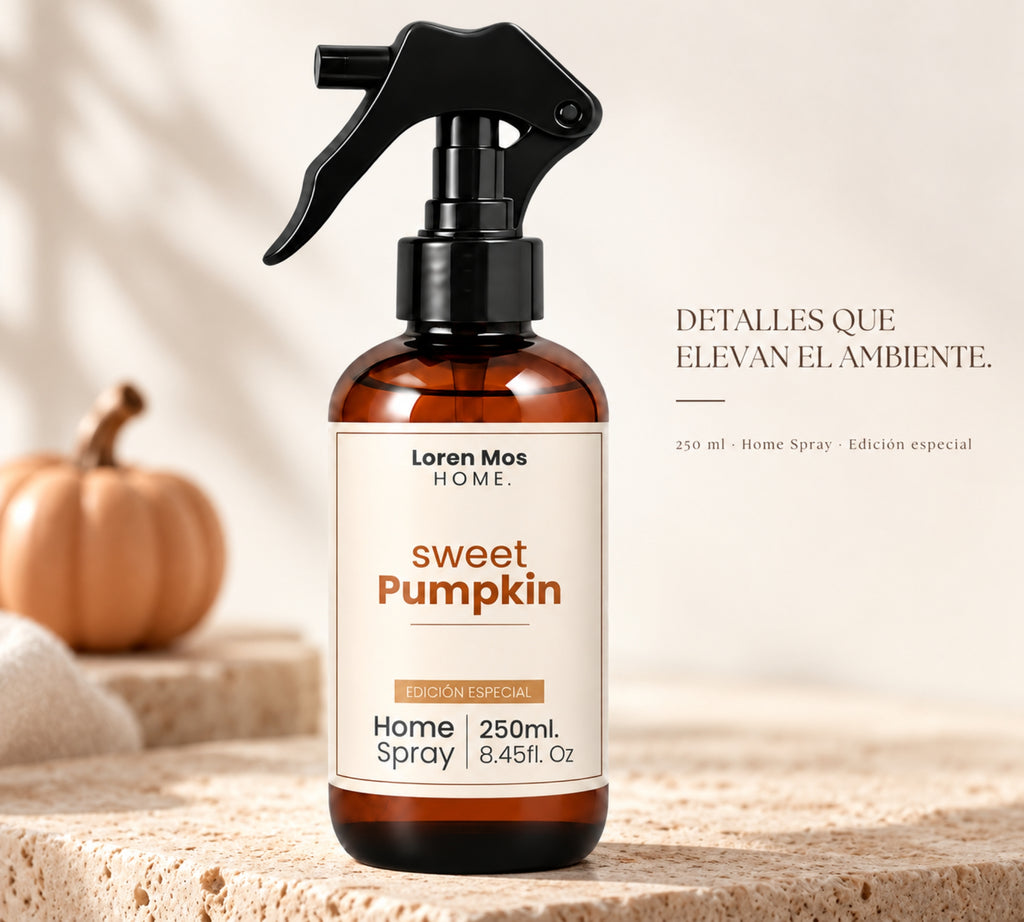Aromatizante para Casa Sweet Pumpkin Edición Otoño 250 ml Loren Mos Home.