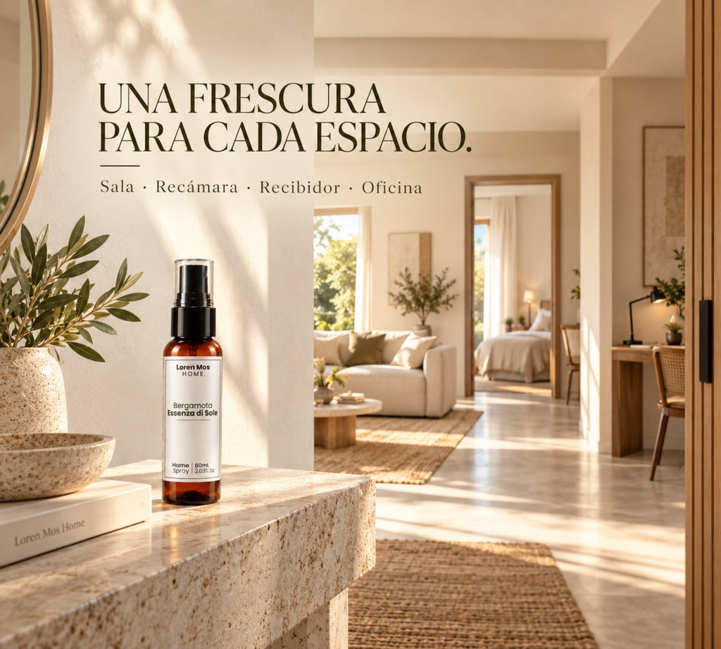 Aromatizante Bergamota Essenza Di Sole 60ml Loren Mos Home