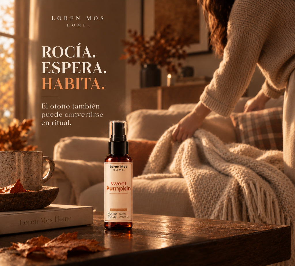 Aromatizante para Casa Sweet Pumpkin Calabaza Dulce 60 ml Edición Especial Otoño | Loren Mos Home