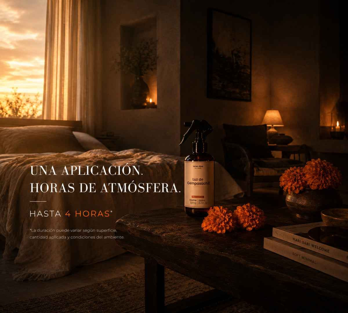 Aromatizante Luz de Cempasúchil Otoño 250ml Loren Mos Home