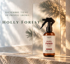 Loren Mos Home Holly Forest 250 ml, Aromatizante para Hogar en Spray, Aroma a Pino Navideño y Madera Dulce, Un Bosque Cálido en Casa, Edición Especial