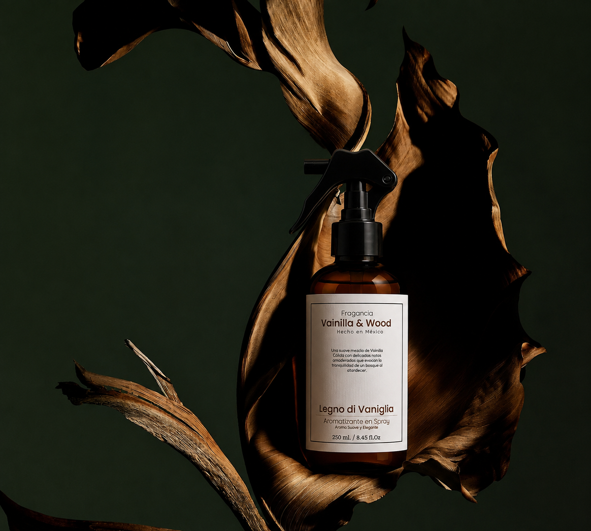 Aromatizante de Hogar en Spray: Vainilla & Wood